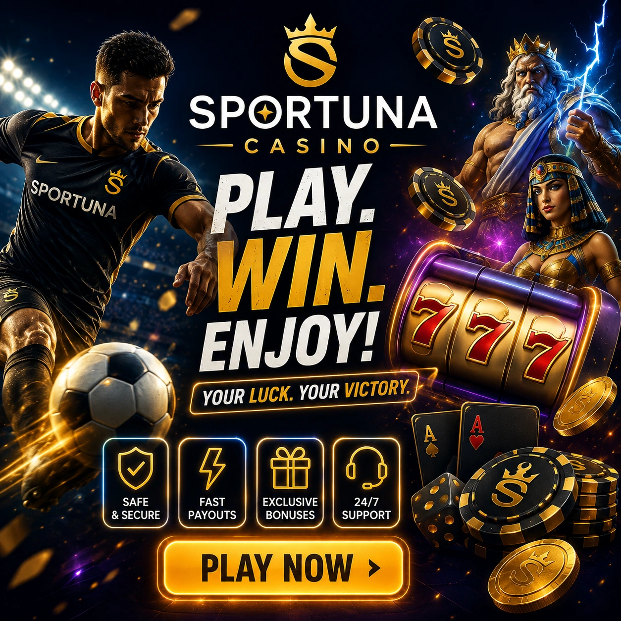 Sportuna casino Affiliate-Landing-Vorschau